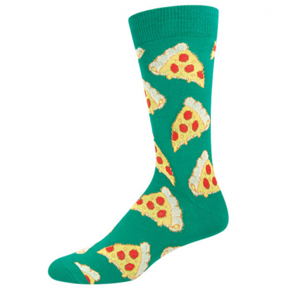 Pizza Print Socks