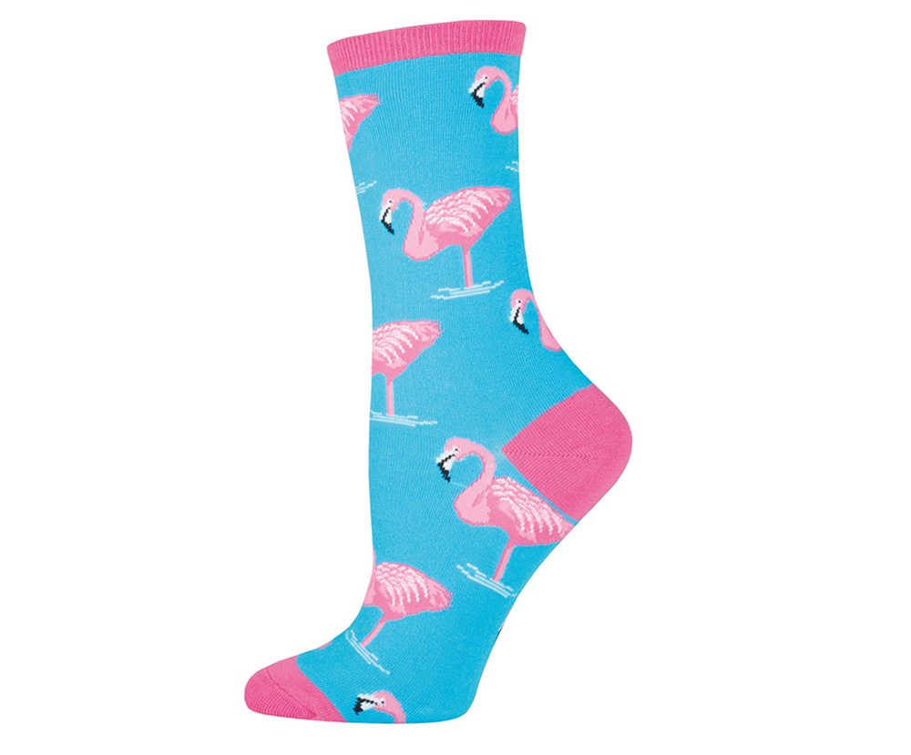 Pink Flamingo Socks For Women